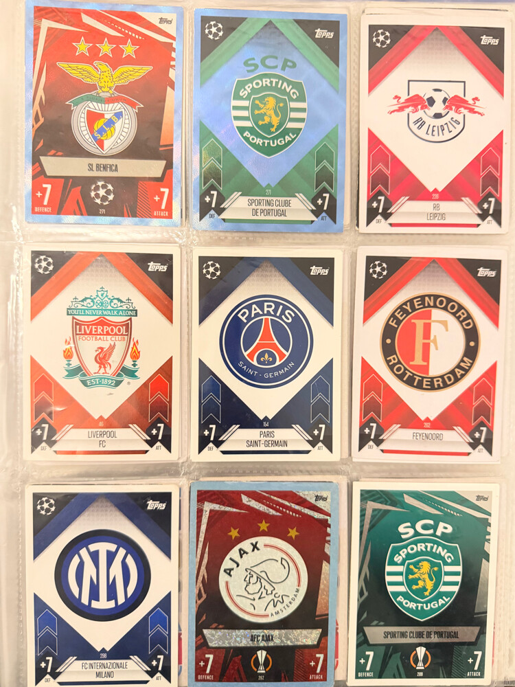Tops match attax football cards - 9