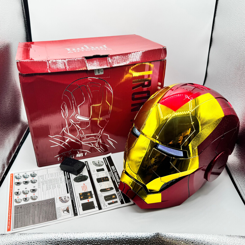 Iron Man MK5 1:1 Wearable Helmet - 7