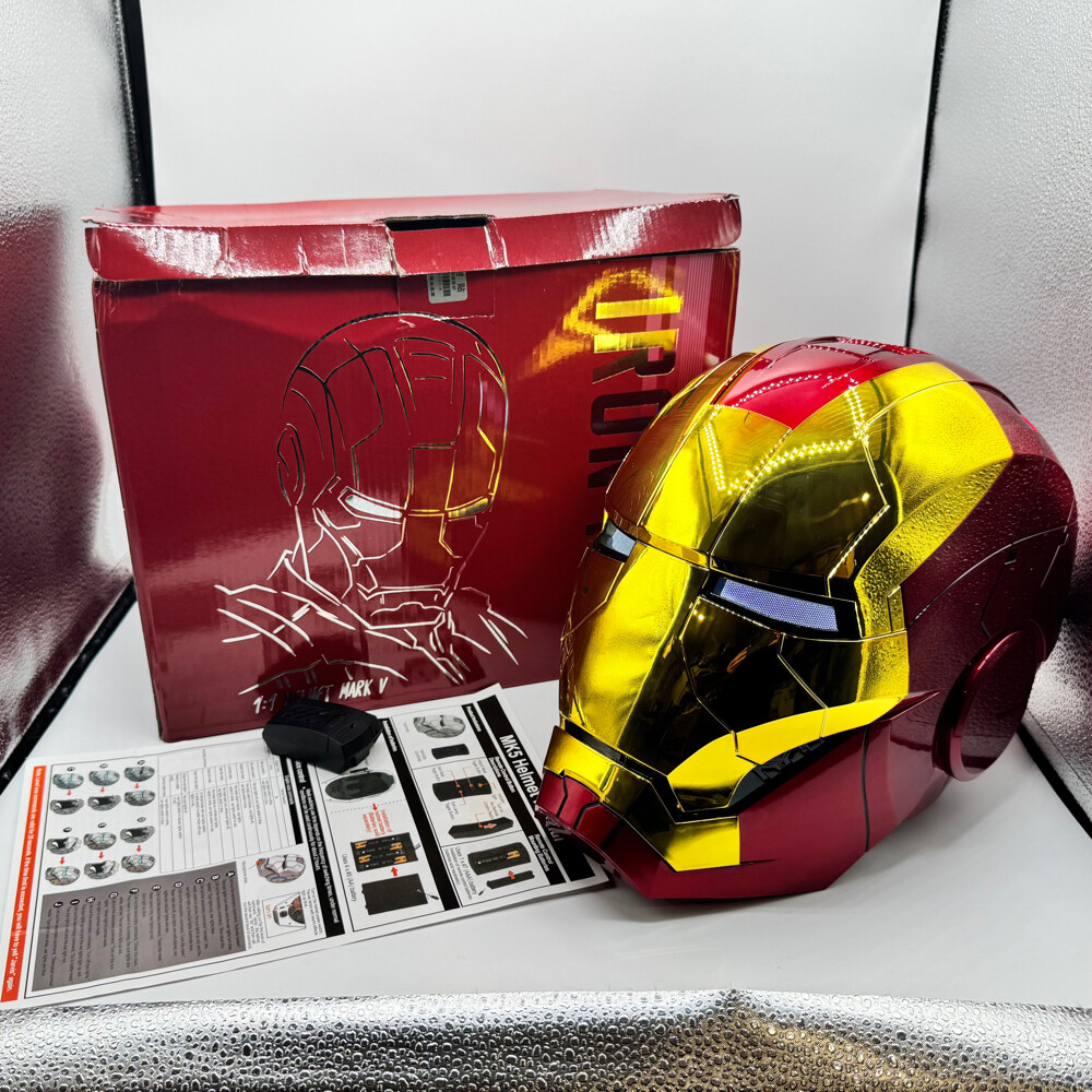 Iron Man MK5 1:1 Wearable Helmet - 2