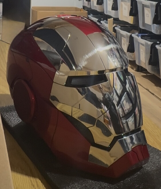 Iron Man MK5 1:1 Wearable Helmet - 8