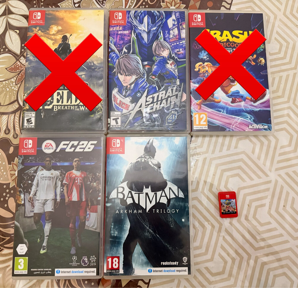 Nintendo Switch games  - 1