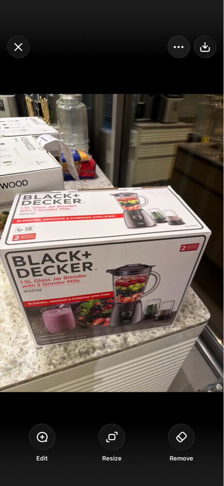 Kenwood + Black+Decker Blenders - 2
