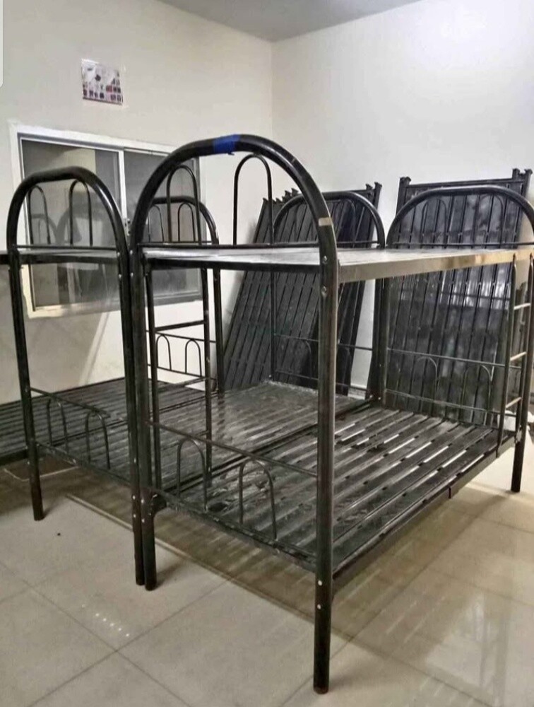 bunk bed double black color - 2