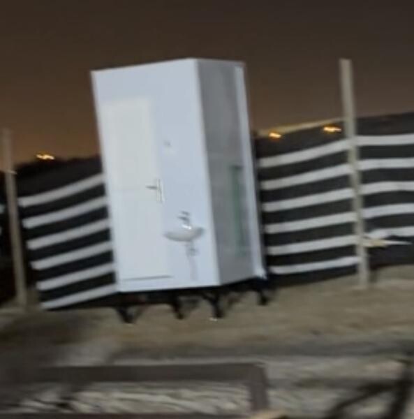 حمام مخيمات جاهز - 1