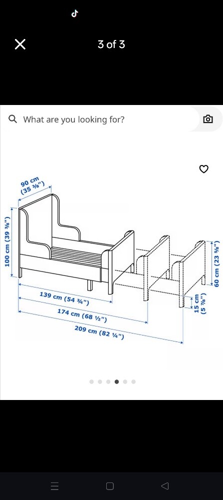 IKEA extendable Bed,carseat Sale - 3