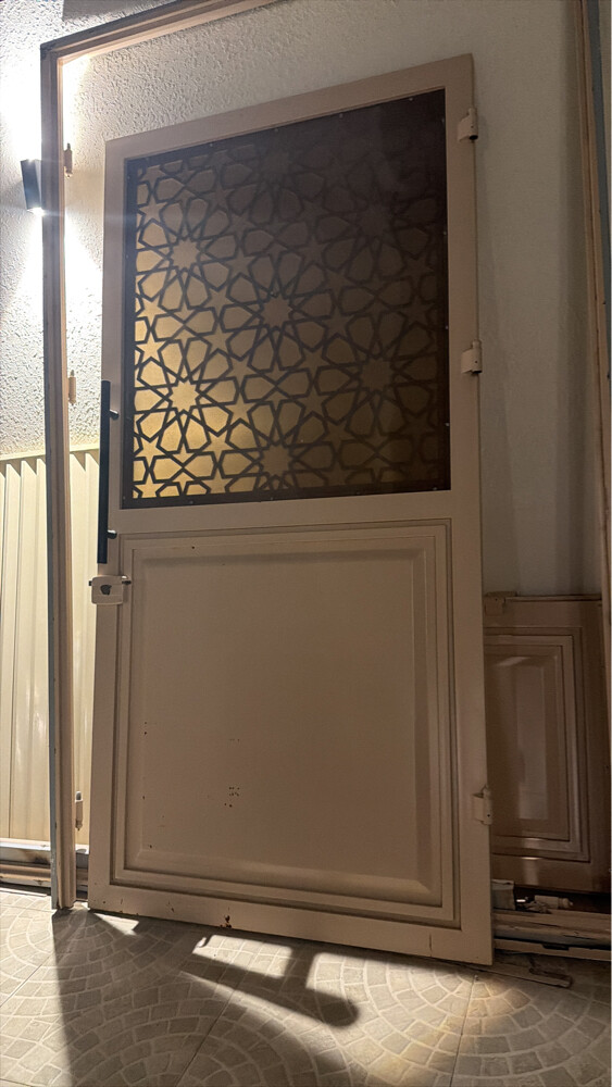 2metal doors  - 1