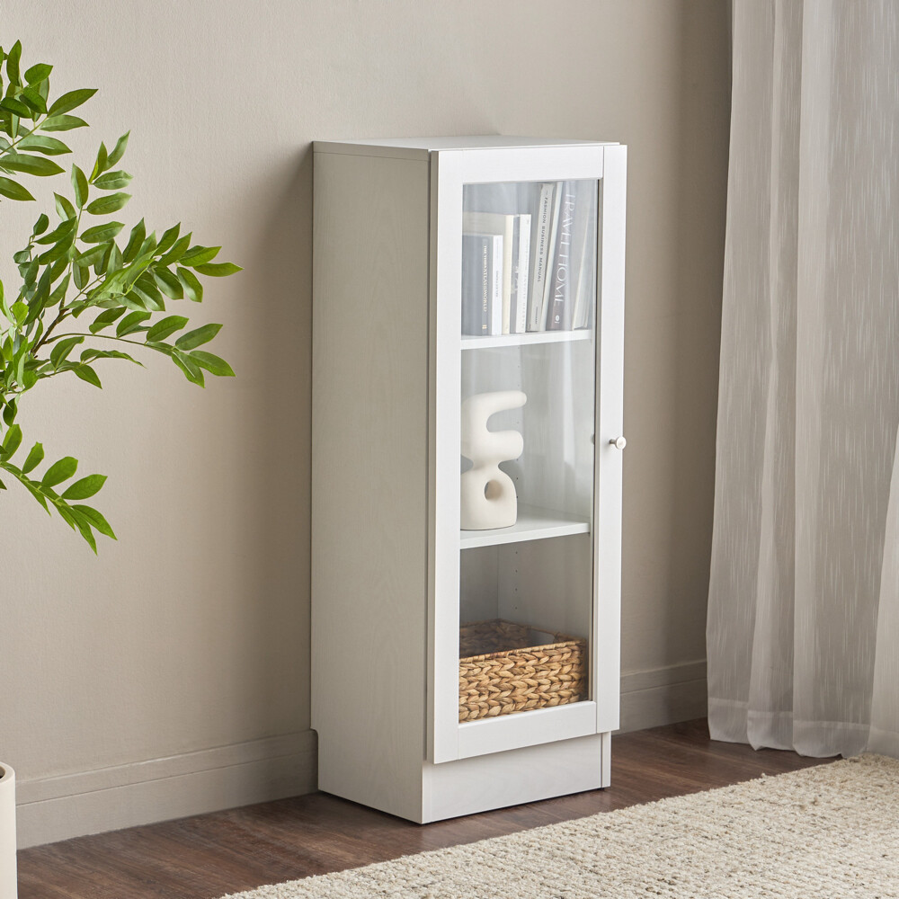 Ikea Book Case with Glass Door - 1