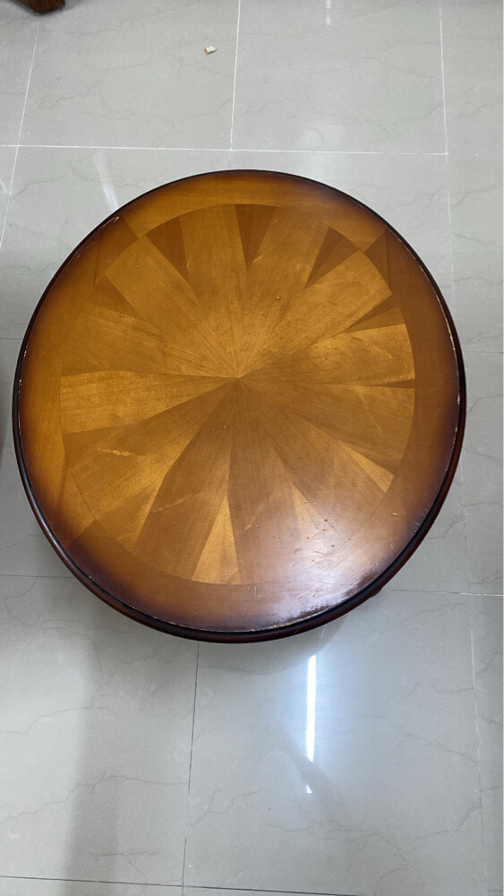 3-Piece Wooden Table Set - 4