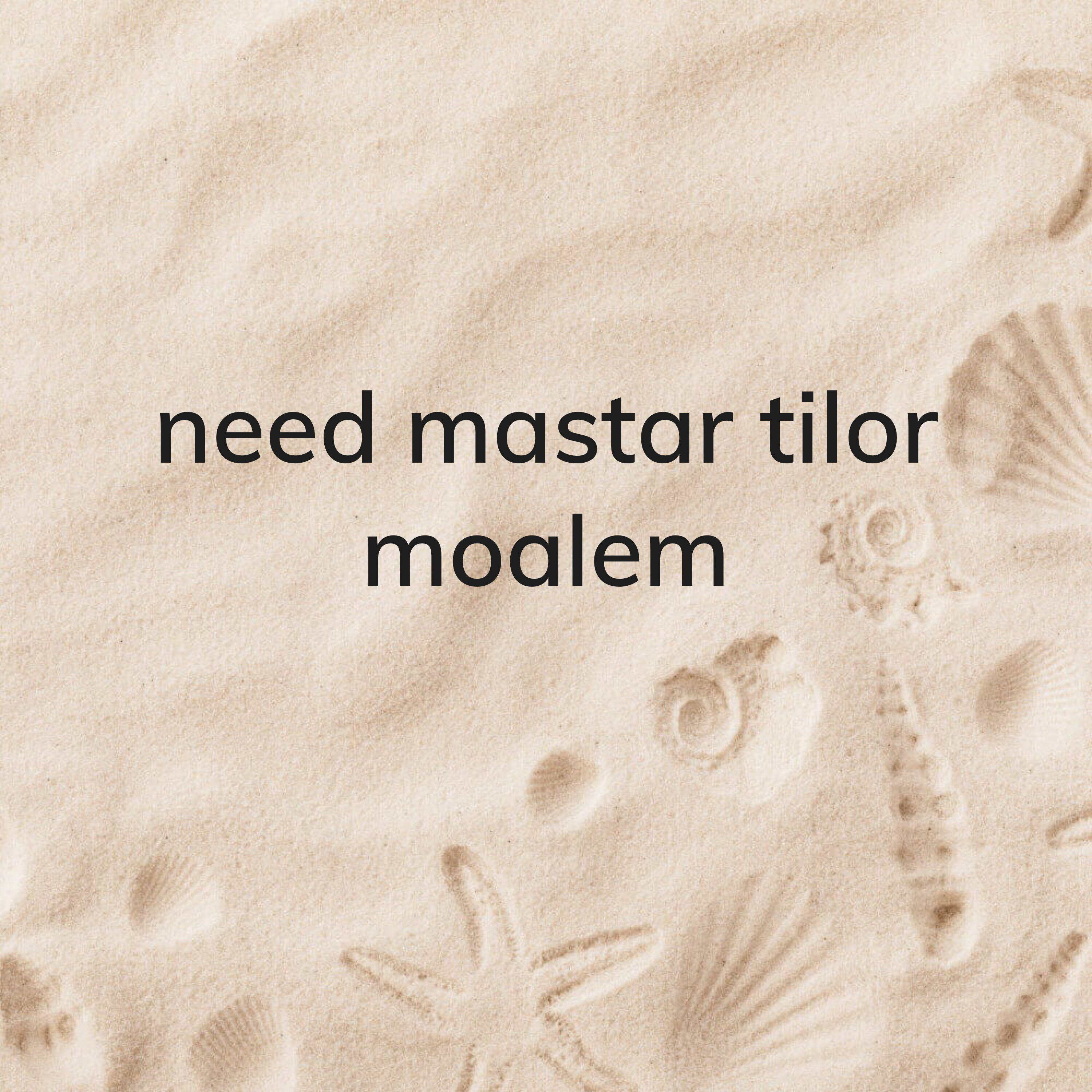 Tailor wanted - 1