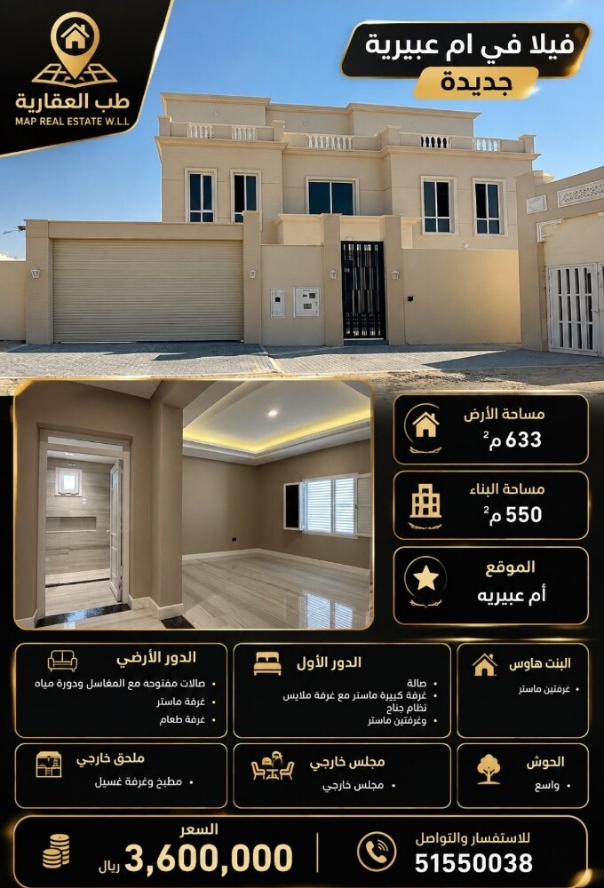 فلا سكنيه للبيع في ام عبيريه - 1