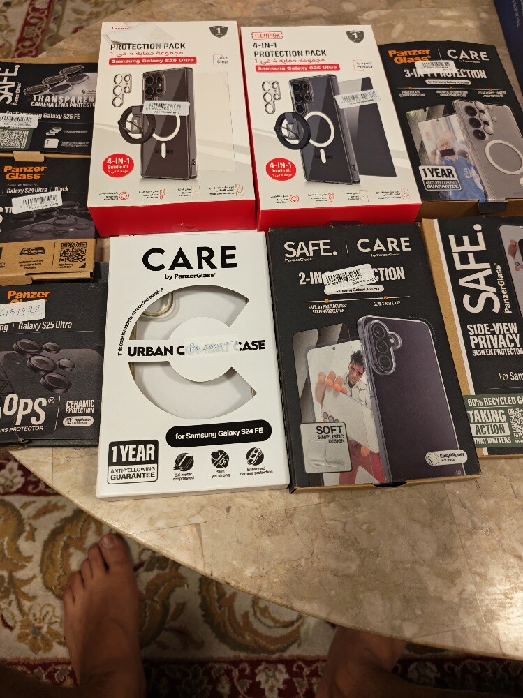 Brand-new, unused Samsung S25 and S - 2