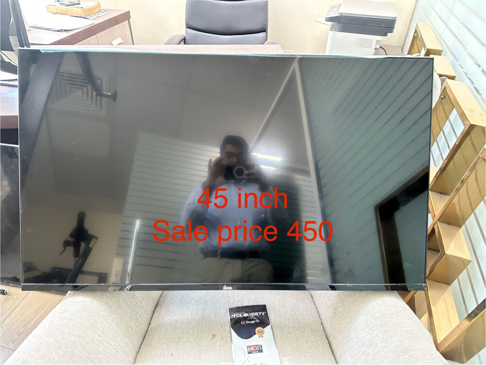TCL TV Two 55 inch one Ikon43 inch  - 6