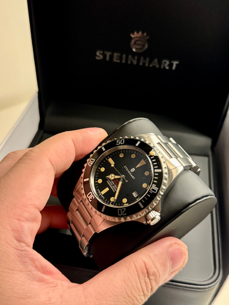 Steinhart Ocean One vintage RED Div - 5