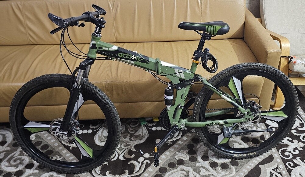 Action folding bicycle - 2
