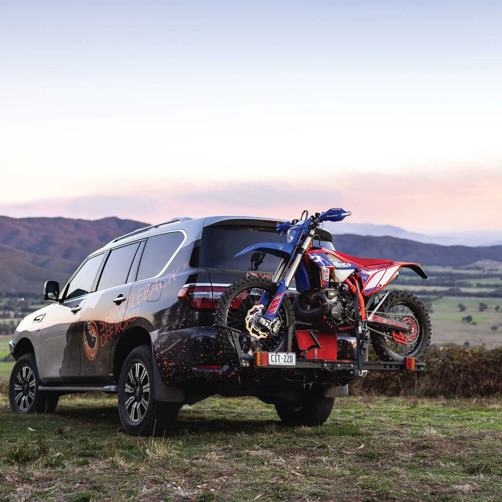 Tow hitch carrier trailer dirtbike - 3