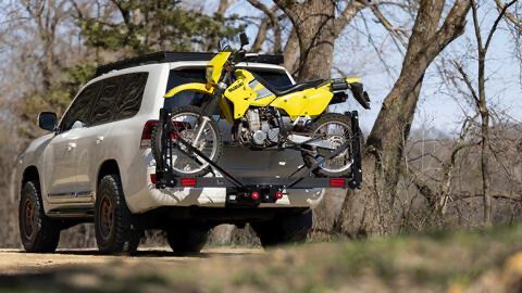 Tow hitch carrier trailer dirtbike - 2