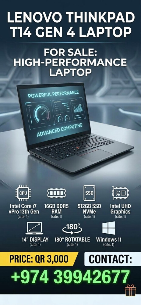 Lenovo thinkpad T14 Gen 4 laptop - 1
