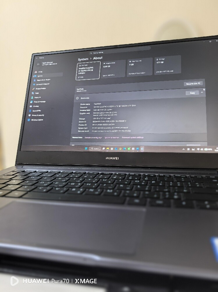 Huawei matebook D14 2020 - 3