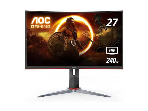 AOC C27G2Z 27" Curved Gaming Monito - 1