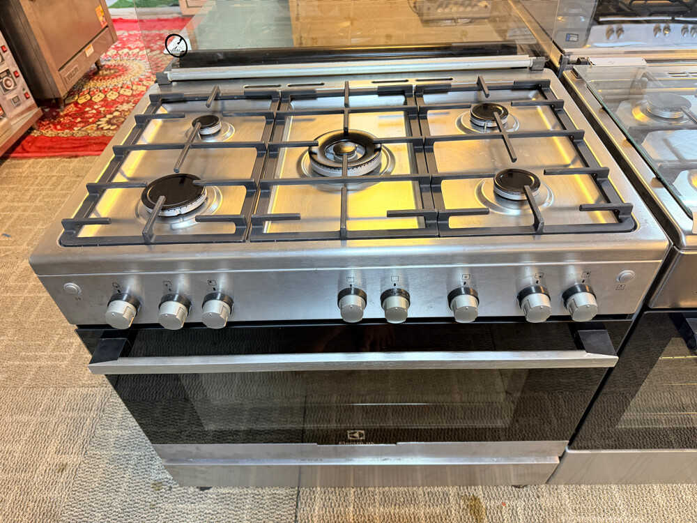 5 burner stove italy 90/60 CM - 1