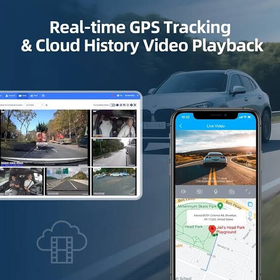 4G car dashcam JC270 live video - 5