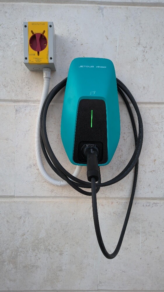 Electric car chargar installations - 13