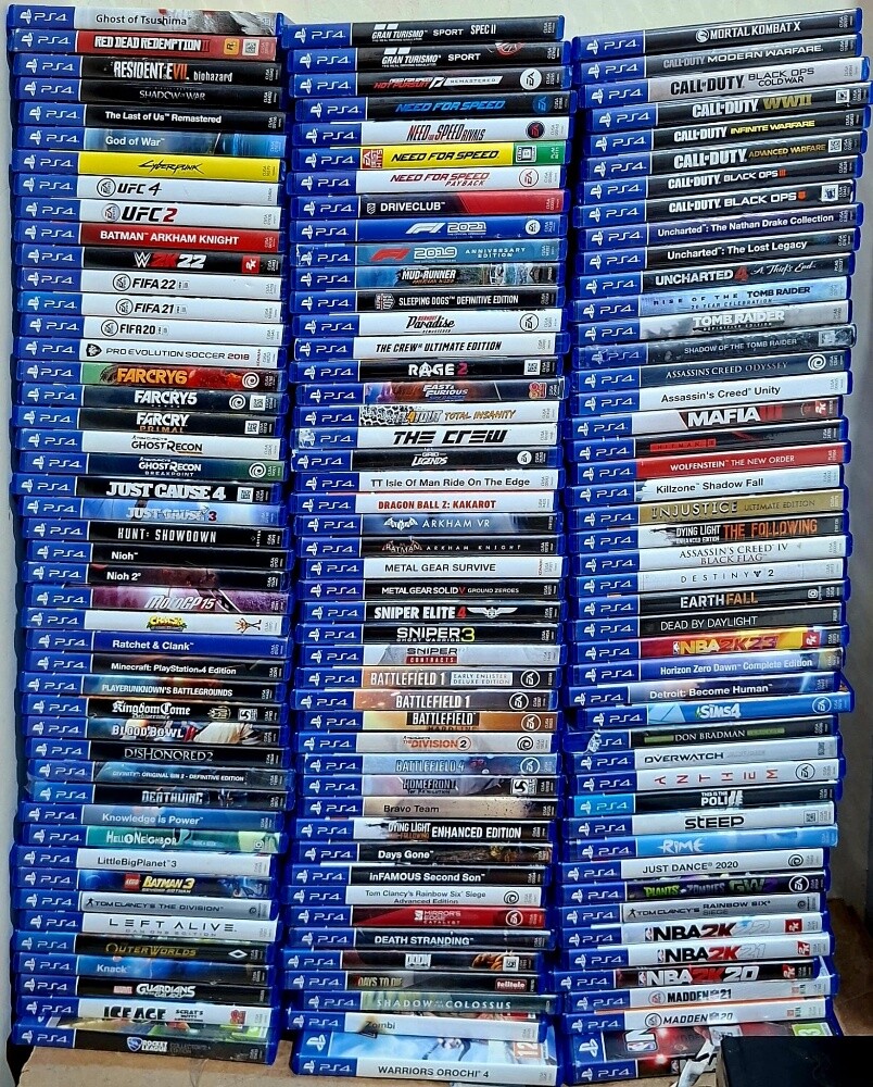 Ps4 Games CDs like new 50 to 150 QR - 6