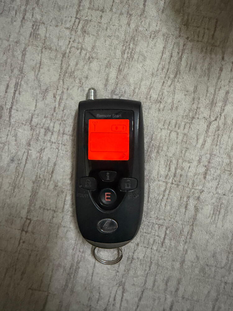 lexus remote starter - 1