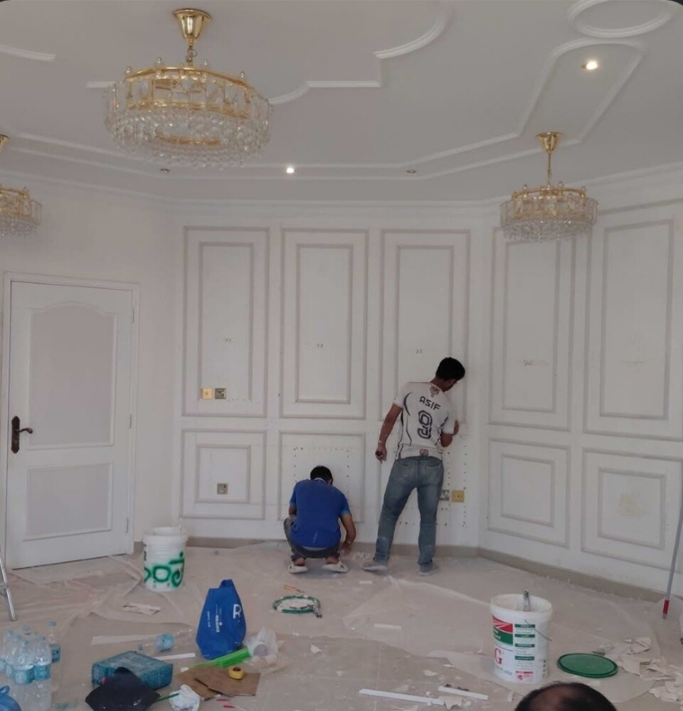 ديكور جبس صبغ كهربائي سباك - 10