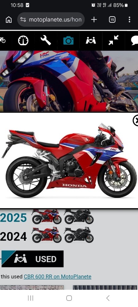Honda CBR600RR supersports bike - 4