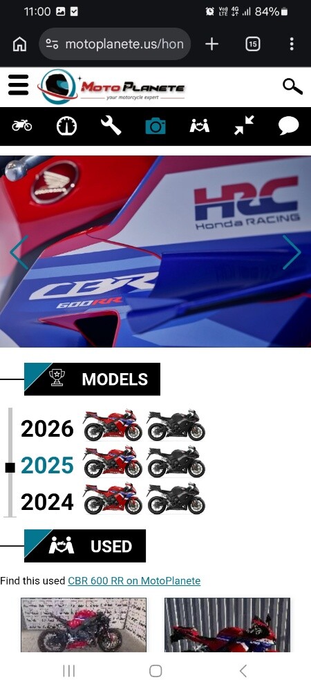 Honda CBR600RR supersports bike - 6