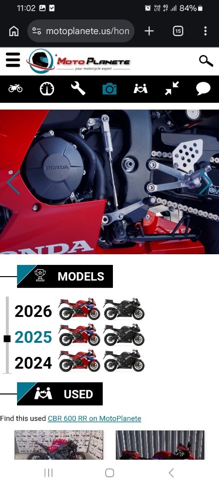 Honda CBR600RR supersports bike - 7