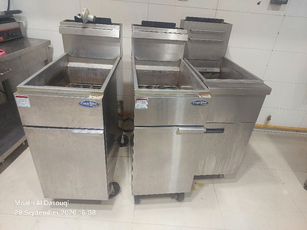 Heavy-Duty Stainless Steel Fryers - 4