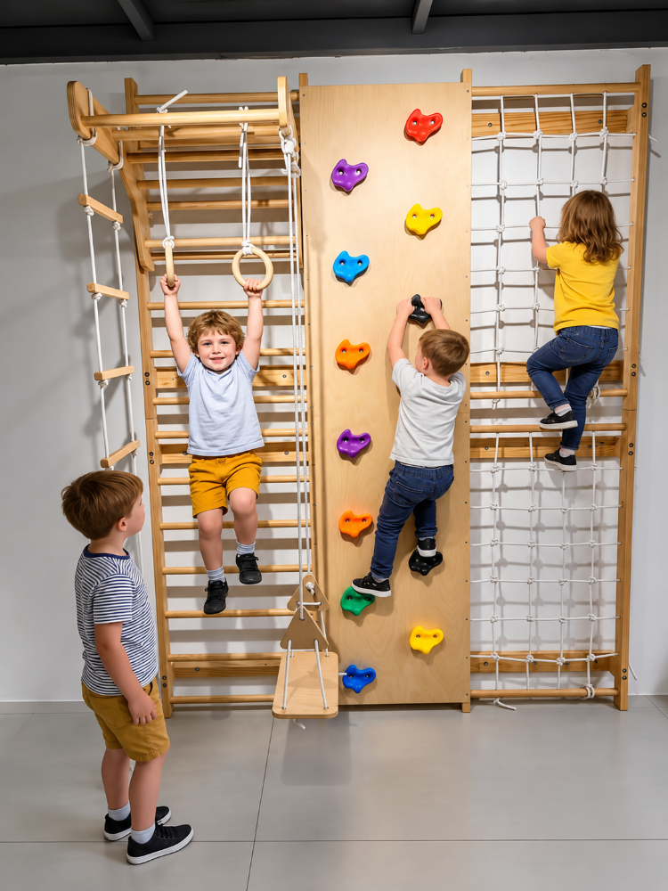 Swedish Wall Bars / Indoor Climbing - 2