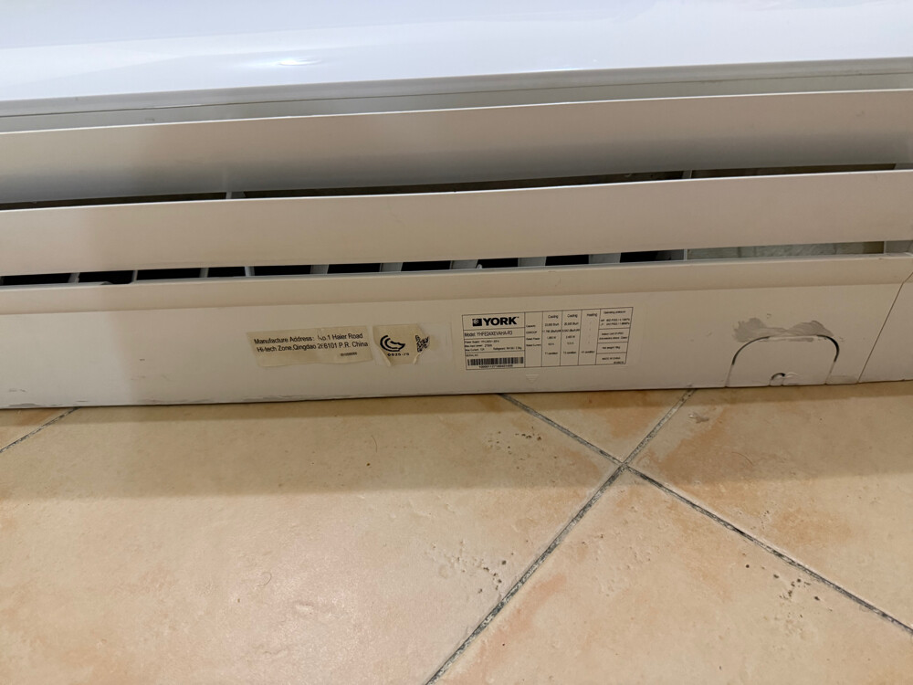 York Ac split 2 ton - 3