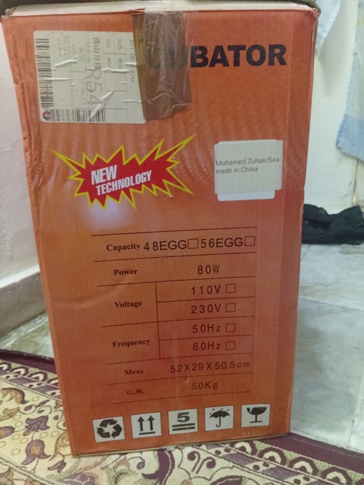 chicken incubator 46 EGGS - 4
