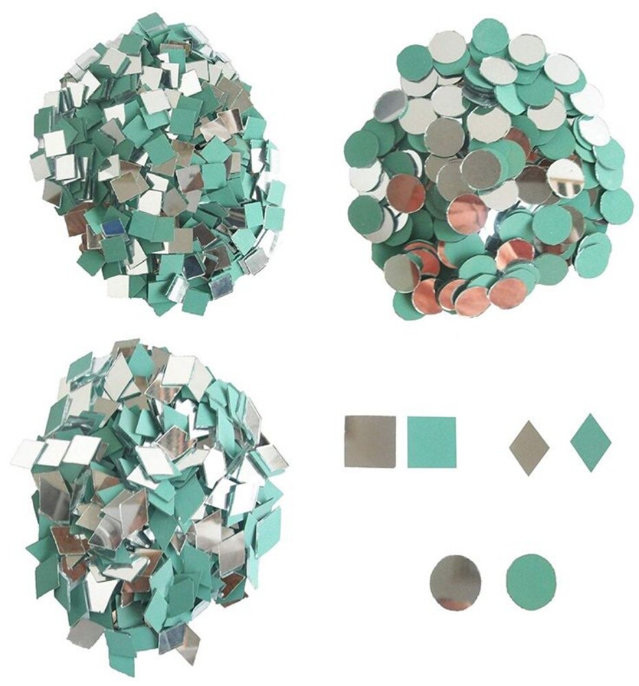 small mirrors in different shapes - 3