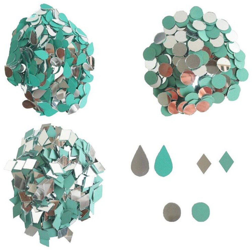 small mirrors in different shapes - 4
