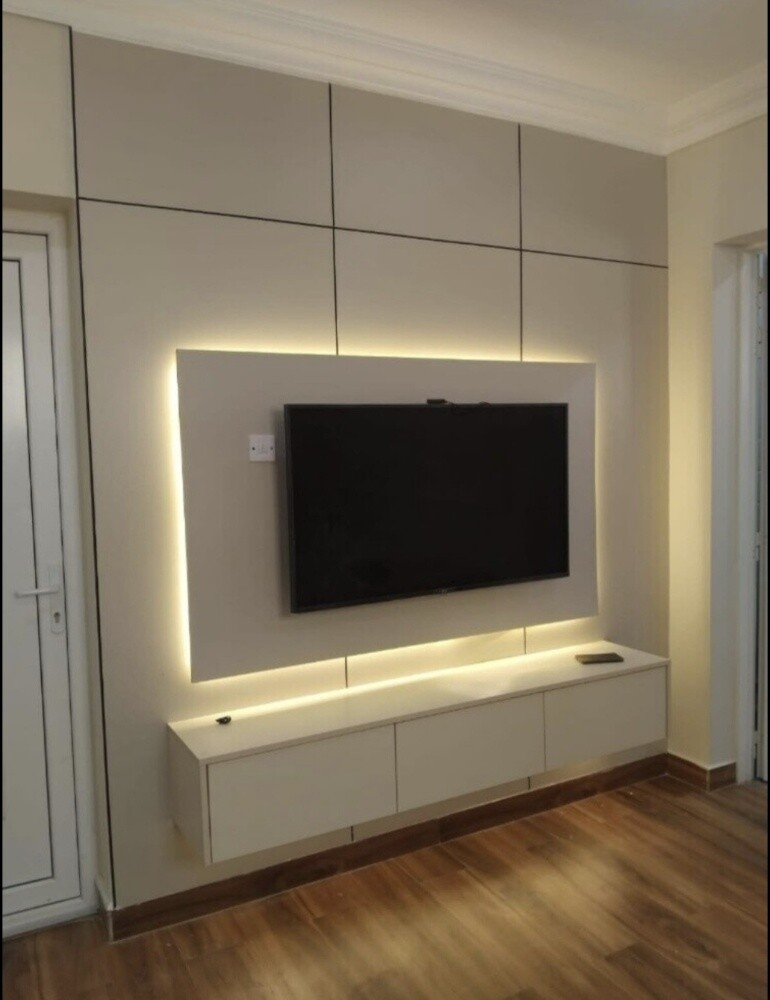TV Cabinet,Wall panel & Chipbord - 9