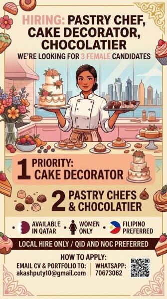Pastry Chef / Cake Decorator - 1