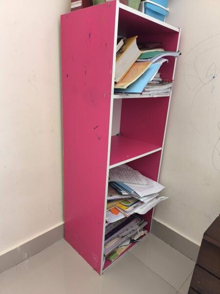 Wooden Table, Shelves, Storage box - 5