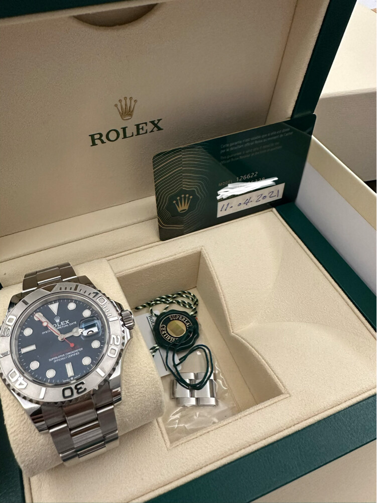 Rolex Yacht-Master 40 - blue dial - 1