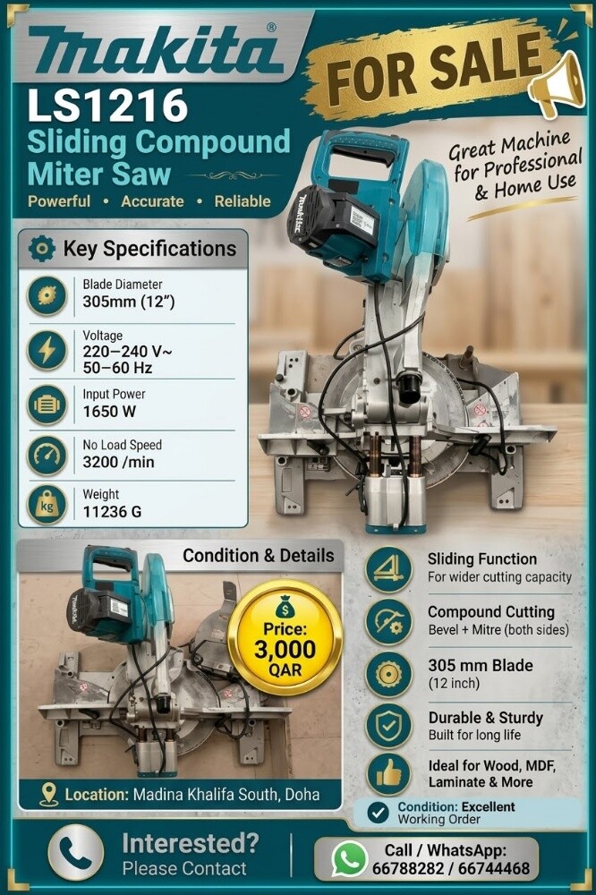 Makita LS1216 12" Sliding Compound - 1