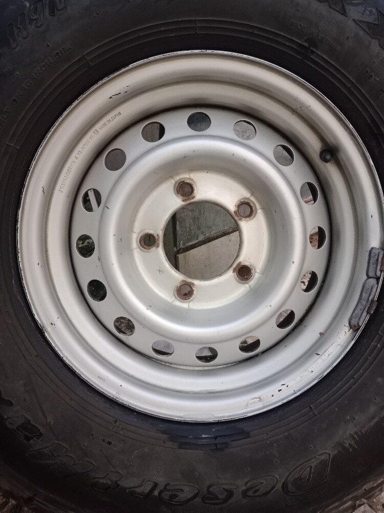 5 GK Steel Rims Land Cruiser size16 - 4