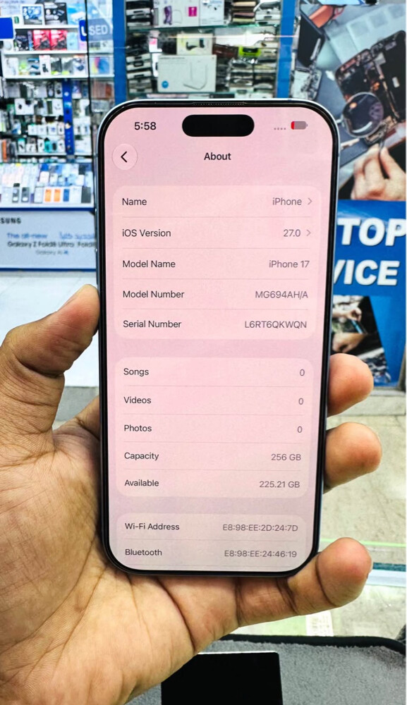 IPhone 17 - 256GB - Arabic - 6