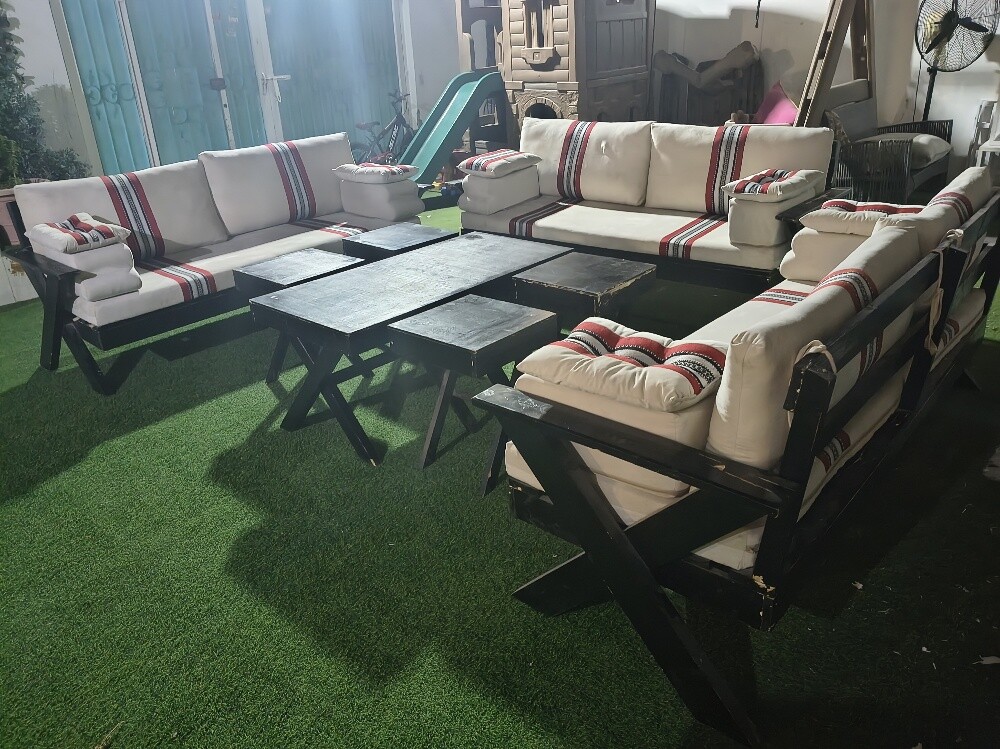 Outdoor seating set - 4