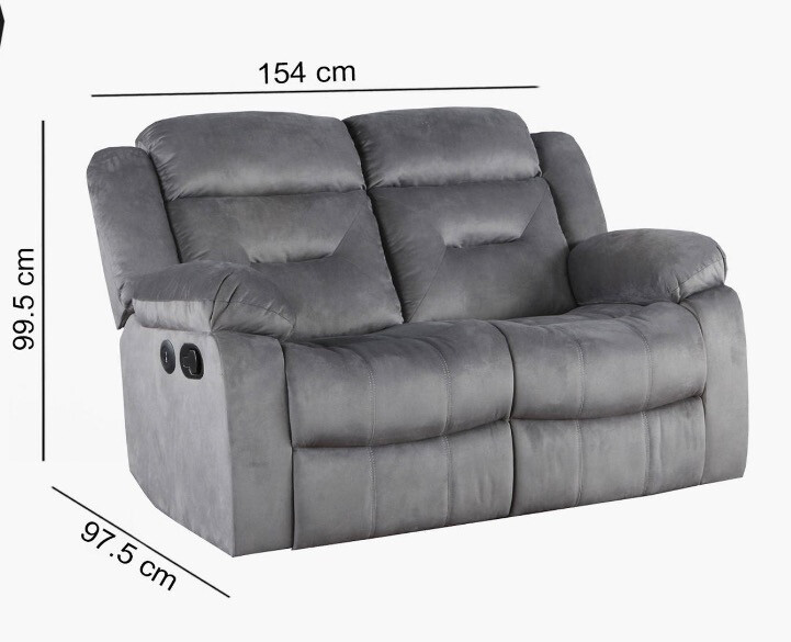 Reclining sofa - 3