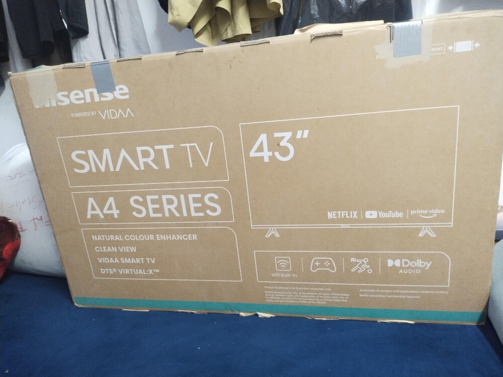 Hisense 43" A4 Series SMART TV* - 2