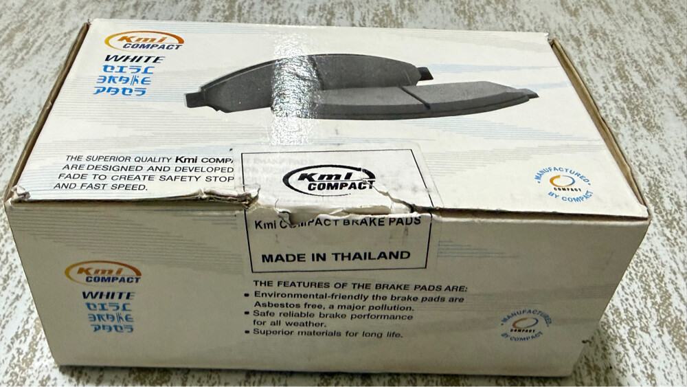 Corolla front brake pads - 6
