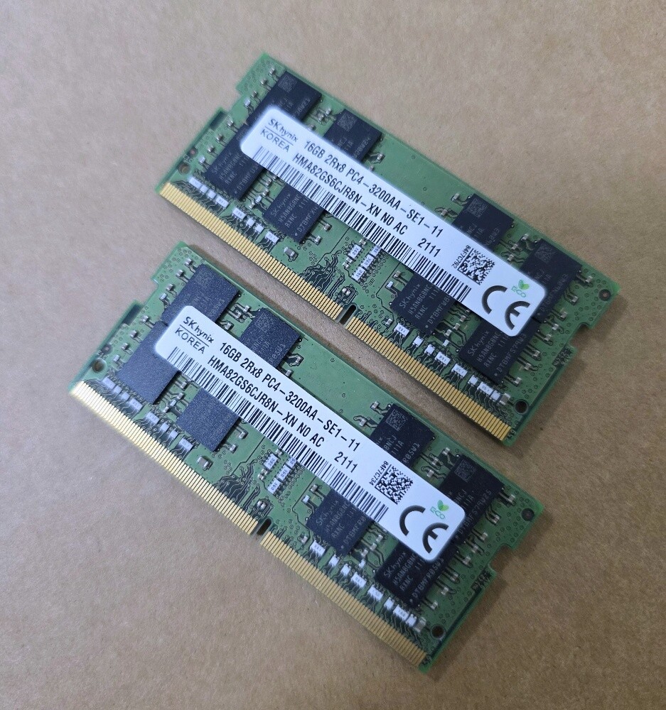 16GB+16GB DDR4 Laptop Ram 3200 - 1